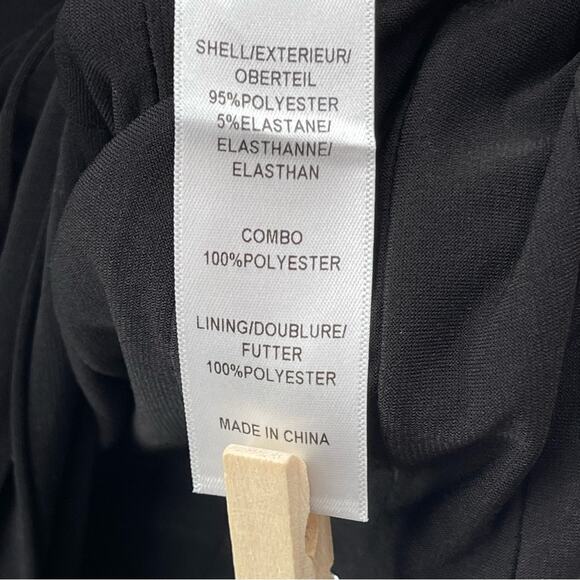 NWT Adrianna Papell Illusion Bodice Pleated Partial Tuck Jersey Sheath Dress 4 - Picture 15 of 16